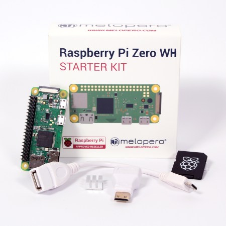 raspberry pi zero w starter kit con header pre saldato
